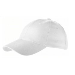 Baseball-Cap, weiß, universal