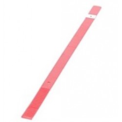 19cm Stulpenband, rot, 420mm