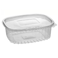 Salatbox 750ml, klar, eckig -L2