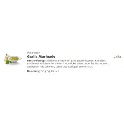 Marinade Garlic 2,5kg