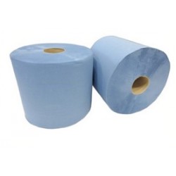 Putzpapier 24x35cm, 3-lg., blau