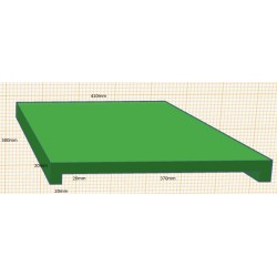 Kunststoffplatte PE500 grün