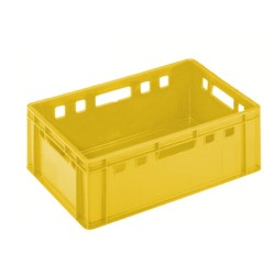 E2 Kiste gelb, 600x400x200mm