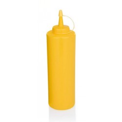 Quetschflasche PE, gelb, 0,7l