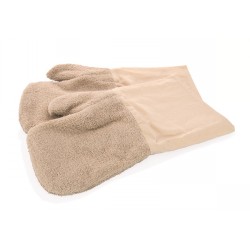 Hitze-Handschuh beige 40cm