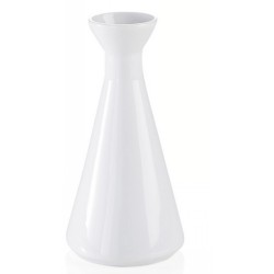 Vase Porzellan weiß, 14,5cm