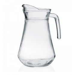 Glas Krug mit Eislippe, 1,25l